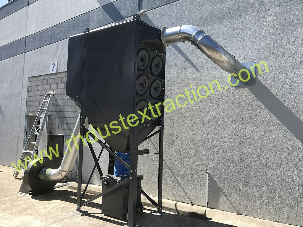Downflow dust collector 3-12