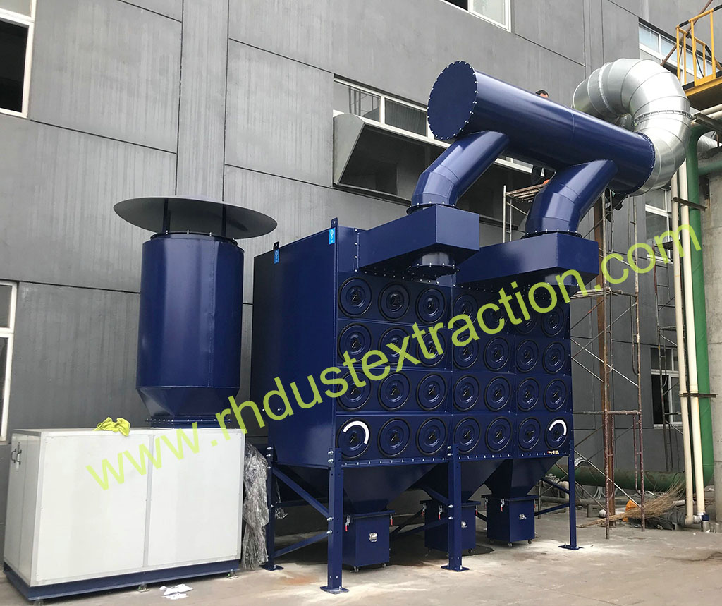 Downflow dust collector 4-56